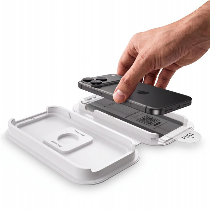 Tech-Protect OneTouch Set Spy+ súprava ochranného súkromného tvrdeného skla pre Apple iPhone 18 Pro Max (2 ks)