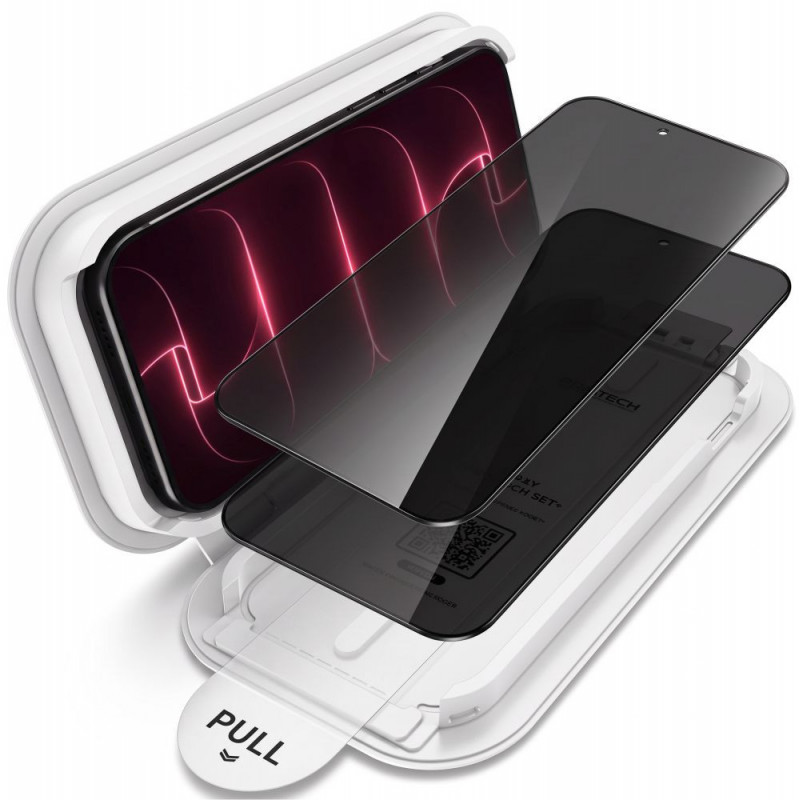 Tech-Protect OneTouch Set Spy+ Ochranné tvrdené sklo proti videniu z boku pre Apple iPhone 18 Pro (2 ks)