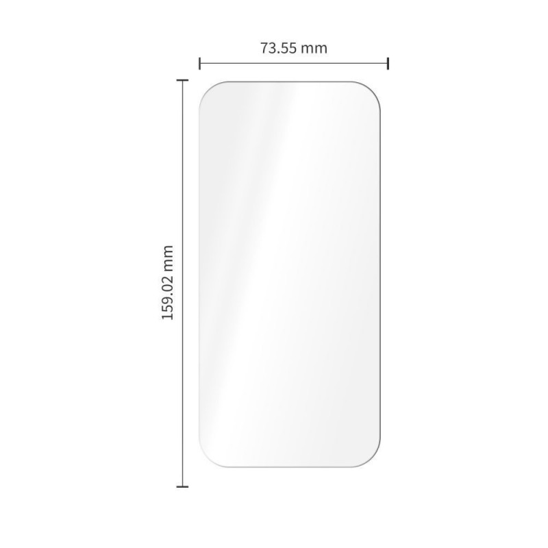 Tech-Protect OneTouch Set+ tvrdené sklo pre Apple iPhone 17 Pro Max / 18 Pro Max, priehľadné (2 ks)