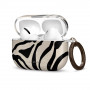 Tech-Protect Puzdro Lamano pre Apple AirPods Pro 3 s karabínou, Nature Muse (čierna a béžová)