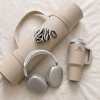 Tech-Protect Puzdro Lamano pre Apple AirPods Pro 3 s karabínou, Nature Muse (čierna a béžová)