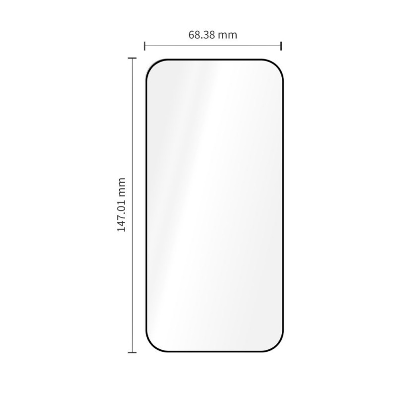 Tech-Protect Quick Set+ tvrdené sklo pre Apple iPhone 17 Pro / 18 Pro, čierne (2 ks)