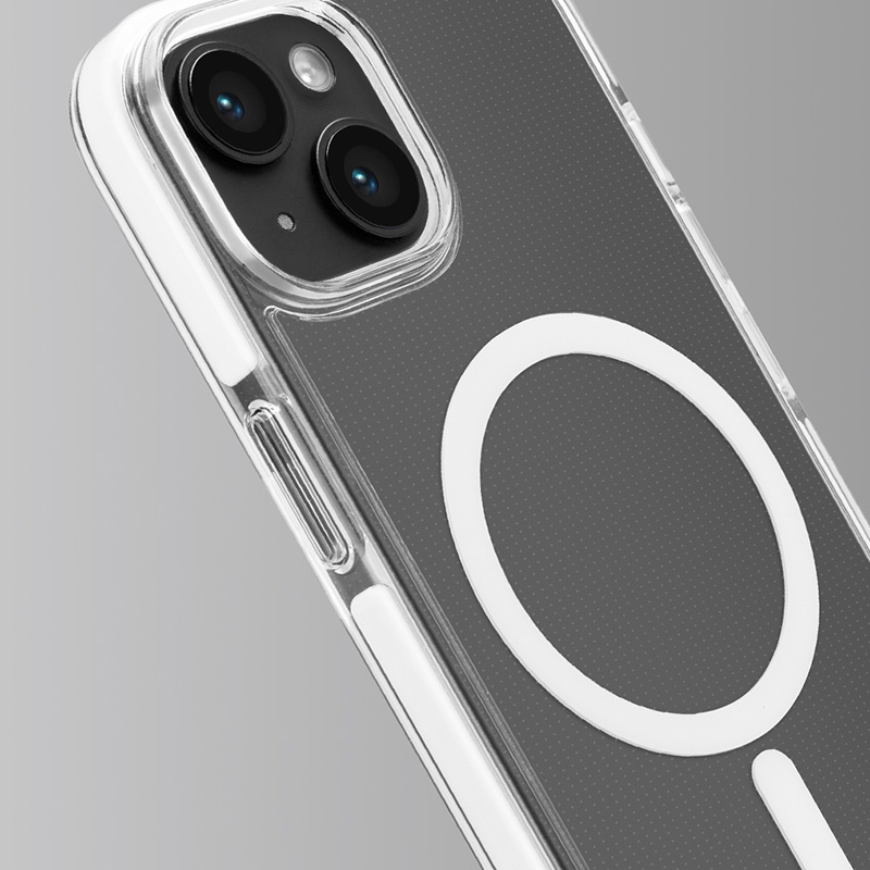 Puro LITEMAG PRO MagSafe puzdro pre Apple iPhone 15, priehľadné