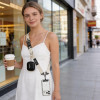 Popruh na telefón cez telo Tech-Protect C9S Rope Crossbody, nylon, 91–140 cm, púštna béžová