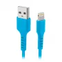 Kábel SBS TECABLEUSBIP589A USB-A na Lightning, 1 m, modrý
