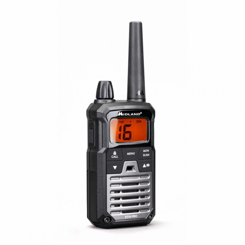 Midland XT70 Pro Duo vysielačka, čierna