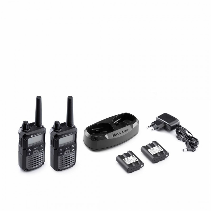 Midland XT70 Pro Duo vysielačka, čierna