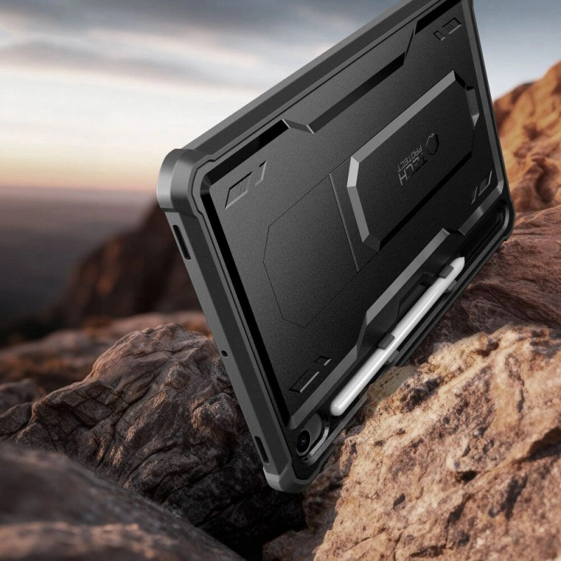 Tech-Protect Kevlar Pro puzdro na tablet pre Samsung Galaxy Tab S9 11.0 / S10 FE / S10 Lite 10.9 (X710 / X716B / X520 / X526 / X400 / X406B), čierne