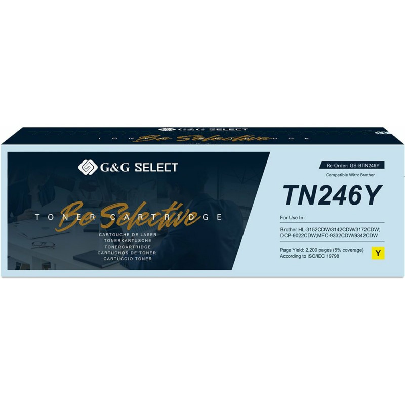 Kompatibilný toner G&G Select pre Brother TN-246Y, žltý (21143)