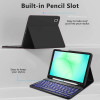 Tech-Protect SmartCase Pen + Keyboard pre Samsung Galaxy Tab A9+ / A11+ 11.0 (X210 / X215 / X216 / X230 / X235 / X236), čierna