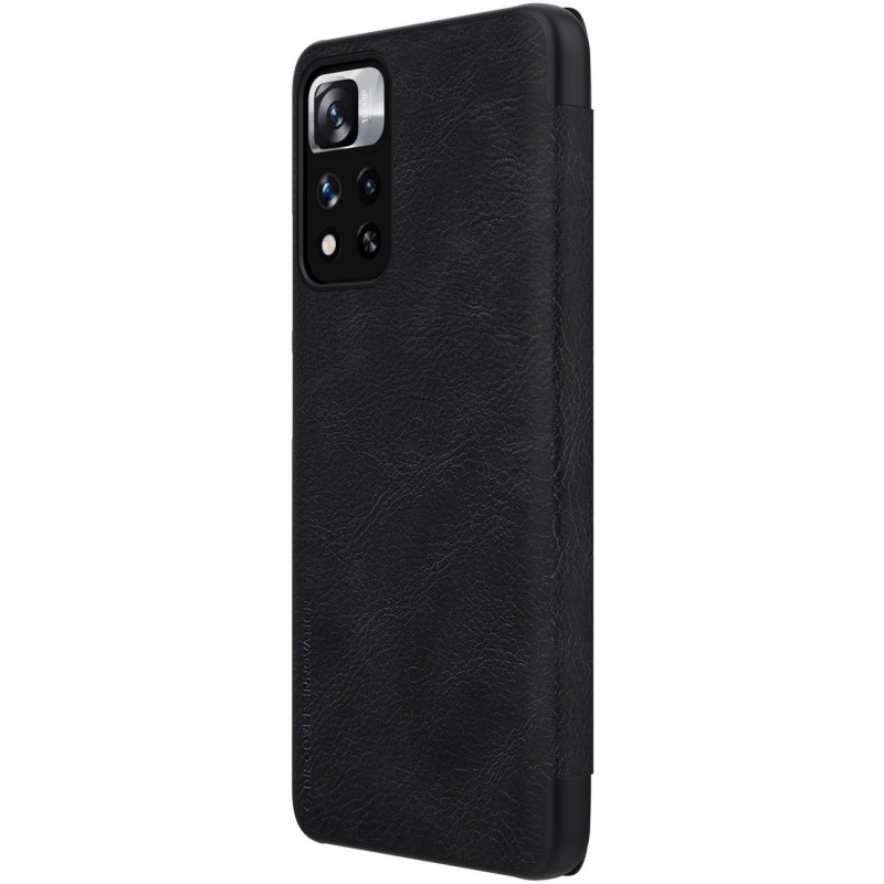 [CR] Nillkin Qin puzdro pre Xiaomi Mi 11i HyperCharge / Redmi Note 11 Pro (China), čierne (vrátený tovar)