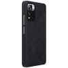 [CR] Nillkin Qin puzdro pre Xiaomi Mi 11i HyperCharge / Redmi Note 11 Pro (China), čierne (vrátený tovar)