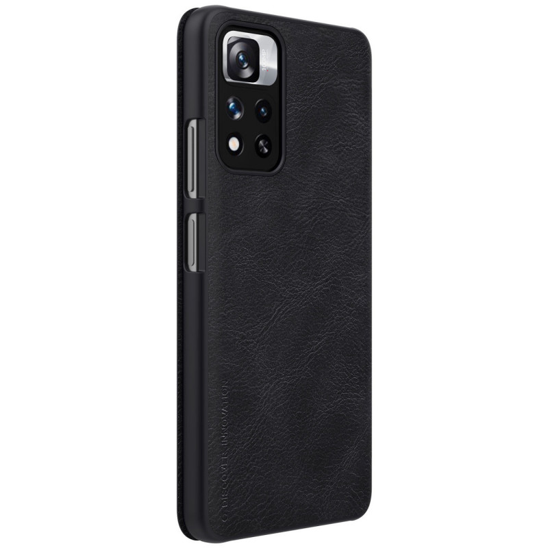 [CR] Nillkin Qin puzdro pre Xiaomi Mi 11i HyperCharge / Redmi Note 11 Pro (China), čierne (vrátený tovar)