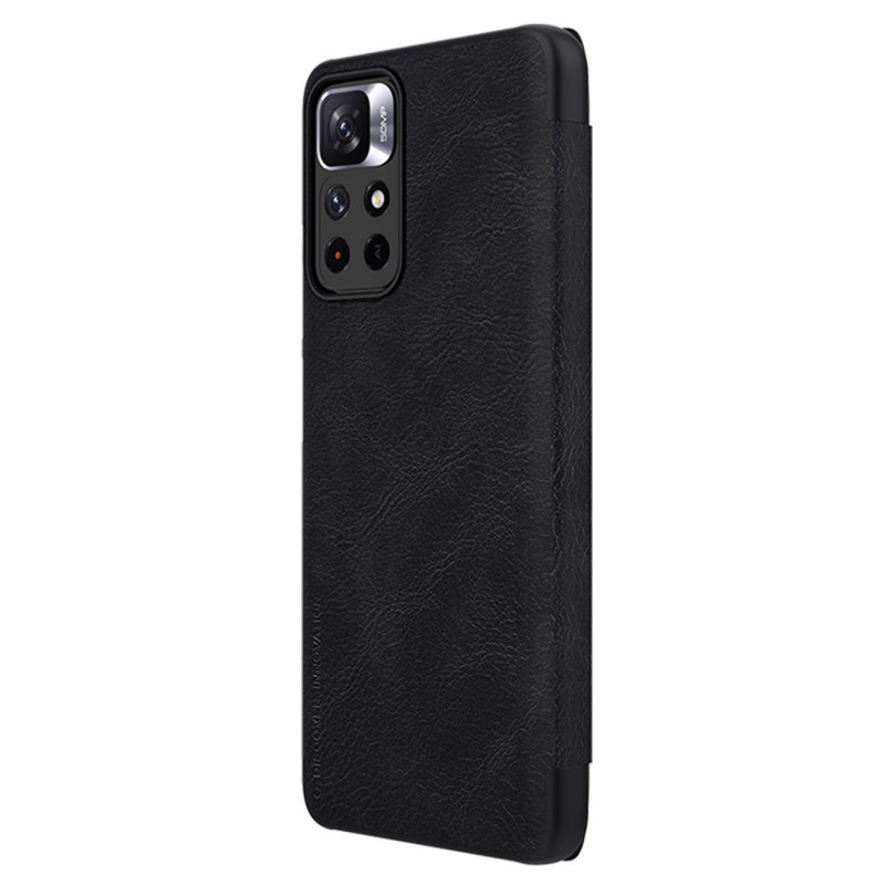 Nillkin Qin puzdro pre Xiaomi Redmi Note 11T 5G / Poco M4 Pro 5G, čierne