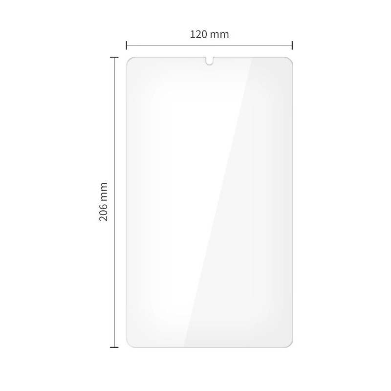 Tech-Protect Glass Fit+ tvrdené sklo pre Samsung Galaxy Tab A9 / A11 8.7 (X110 / X115 / X133 / X135), priehľadné (2 ks)