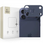 Tech-Protect Camalloy Fit+ kryt na fotoaparát pre Apple iPhone 17 Pro, Deep Blue