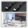 StarTech.com HDMI21-CBL-SLIM-1M Ultra High Speed HDMI 2.1 kábel, 1 m, čierny