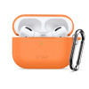Tech-Protect Silikónové puzdro Hook pre Apple AirPods Pro 3, Cosmic Orange