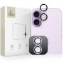 Tech-Protect Camring Fit+ kryty objektívu fotoaparátu pre Apple iPhone 16 / 16 Plus / 17, levanduľová