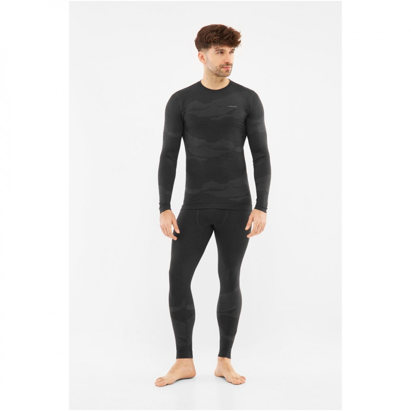 VIKING Gasher Man Set Merino pánska termoaktívna spodná bielizeň, veľkosť M, čierna