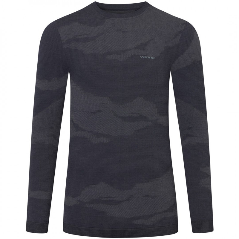 VIKING Gasher Man Set Merino pánske spodné prádlo, veľkosť XL, tmavomodrá