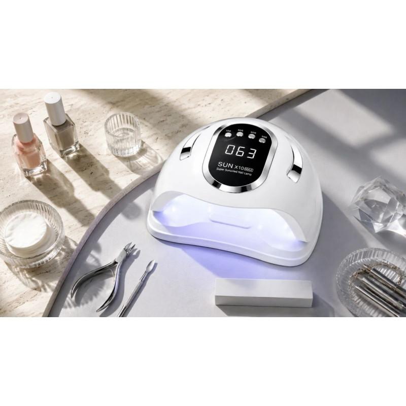 Extralink Stay Beauty UV LED lampa na nechty, 280 W, LED+UV, biela