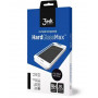 Ochranné sklo 3MK HardGlass Max pre Samsung Galaxy S22+, čierne