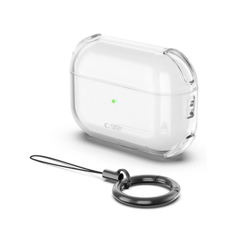 Tech-Protect Puzdro Bounce pre Apple AirPods Pro 3, priehľadné