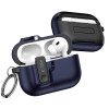 Puzdro Tech-Protect Slim Hook pre Apple AirPods Pro 3, námornícka modrá