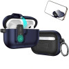 Puzdro Tech-Protect Slim Hook pre Apple AirPods Pro 3, námornícka modrá