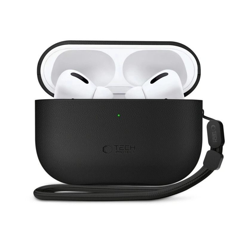 Tech-Protect NaturalFit puzdro pre Apple AirPods Pro 3, čierne