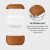 Tech-Protect NaturalFit puzdro pre Apple AirPods Pro 3, hnedé