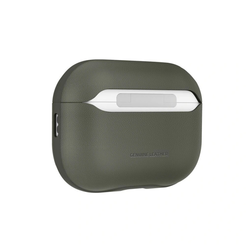 Tech-Protect puzdro NaturalFit pre Apple AirPods Pro 3, olivovo zelená