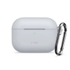 Tech-Protect Silikónové puzdro Hook pre Apple AirPods Pro 3, crayon grey