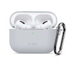 Tech-Protect Silikónové puzdro Hook pre Apple AirPods Pro 3, crayon grey