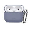 Tech-Protect Silikónové puzdro Hook pre Apple AirPods Pro 3, Baby Blue