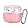 Tech-Protect Silikónové puzdro Hook Apple AirPods Pro 3 ružové