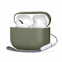 Tech-Protect silikónové puzdro Apple AirPods Pro 3 olivovo zelené