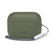 Tech-Protect silikónové puzdro Apple AirPods Pro 3 olivovo zelené