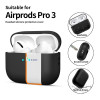Tech-Protect silikónové puzdro Apple AirPods Pro 3 čierne