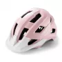 Detská cyklistická prilba Rockbros LK-67 s odnímateľným štítom 54–58 cm, ružová