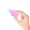 Tech-Protect NCA30 sieťová nabíjačka USB-A, USB-C PD 30W / QC3.0, baby pink