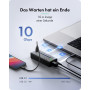 ICY BOX IB-AC618a 7-portový USB 3.2 Gen 2 hub, hliníkový, 12 V