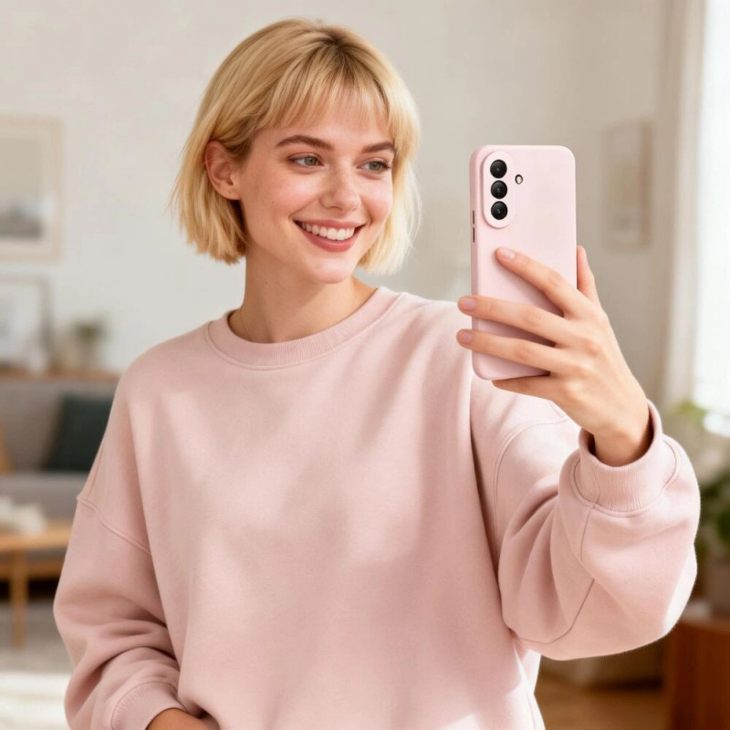Puzdro Tech-Protect Icon pre Samsung Galaxy A57 5G, ružové