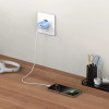 Tech-Protect NCA20 sieťová nabíjačka USB-A, USB-C PD 20W / QC3.0 baby blue