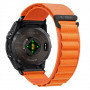 Tech-Protect Nylon Pro THP6037 remienok na hodinky pre Garmin Fenix 5X / 5X Plus / 6X / 6X Pro / 7X / 8 / 8 Pro / 9 / 9 Pro (51 mm), oranžový