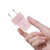 Nabíjačka do zásuvky Tech-Protect NCM25 USB-C PD 25W, Baby Pink