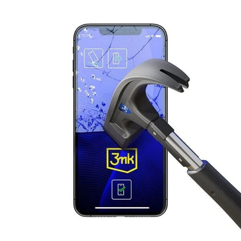 3MK FlexibleGlass Apple iPhone 16e / 14 / 13 / 13 Pro hybridné sklo na ochranu displeja
