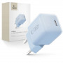 Nabíjačka do zásuvky Tech-Protect NCM25 USB-C PD 25W, Baby Blue