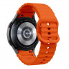 Tech-Protect Silikónový športový remienok pre Samsung Galaxy Watch 4/5/5 Pro/6/7/FE, oranžový